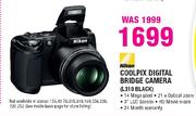 Nikon Coolpix Digital Bridge Camera(L310 Black)