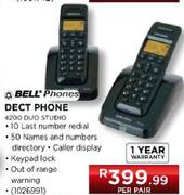 Bell Phones DECT Phone (4200 DUO STUDIO)-per pair