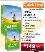 Quick Heal Total Security (1 User)-each