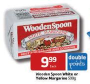 Wooden Spoon White Or Yellow Margarine-500g