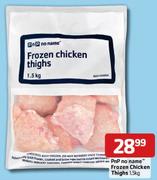 PnP No Name Frozen Chicken Thighs-1.5kg