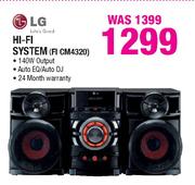 LG Hi-Fi System-(FI CM4320)