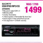 Sony USB/iPod/MP3/CD-Each