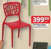 PnP Geo Chair Assorted Colours-Each