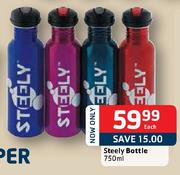 Steely Bottle-750ml Each