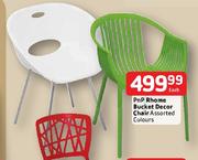 PnP Rhome Bucket Decor Chair Assorted Colours-Each