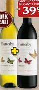 Flutterby Sauvignon Blanc & Flutterby Merlot- 2*750ml