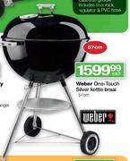 Weber One-Touch Silver Kettle Braai-57cm Each