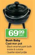 Special Bush Baby Cast Iron Pot Each Www Guzzle Co Za