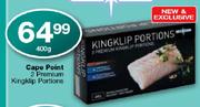 Cape Point 2 Premium Kingklip Portions-400g
