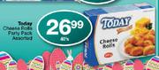 Today Cheese Rolls Party Pack Assorted-40's