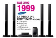 Samsung 5.1 Tallboy DVD Home Theatre-HT-E355