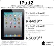 Apple iPad2 16 GB With Wi-Fi + Cellular.