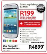 Samsung Galxy S3 Mini.