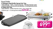 Russell Hobbs Stainless Steel Buffet Server/Hot Tray-Each