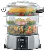  Russell Hobbs Satin Quartz Steamer-Each