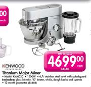 Kenwood Titanium Major Mixer-Each