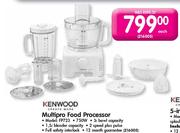 Kenwood Multipro Food Processor-Each