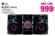 LG CD HI-FI (CM4320)