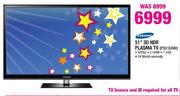 Samsung 51" 3D HDR Plasma TV (PS51E490)