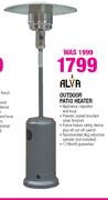 Alva Outdoor Patio Heater-Each