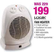 Logik Fan Heater-Each