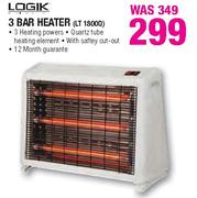 Logik 3 Bar Heater-Each