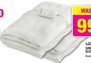 Logik Single Non-Fitted Electric Blanket-Each