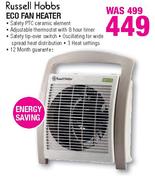 Russell Hobbs Eco Fan Heater-Each