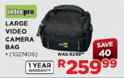 Interpro Large Video Camera Bag