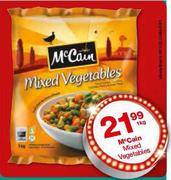McCain Mixed Vegetables-1Kg Each