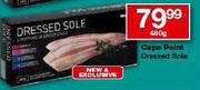 Cape Point Dressed Sole-480g Each