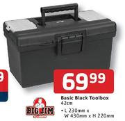 Basic Black Toolbox-42Cm