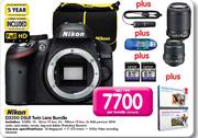 Nikon D3200 DSLR Twin Lens Bundle