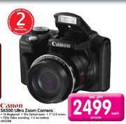 Canon SX500 Ultra Zoom Camera