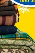 3/4 Bed Tuscany Blankets-180x200cm Each