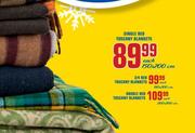 Single Bed Tuscany Blankets-150x200cm Each