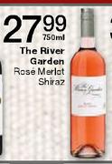 The River Garden Rose Merlot Shiraz-750ml