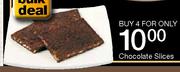 Chocolates Slices (Buy 4 For Only)