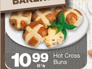 Hot Cross Buns 6's