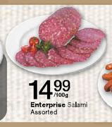 Enterprise Salami Assorted per 100g