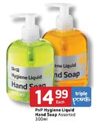 PnP Hygiene Liquid Hand Soap Assorted-300ml Each