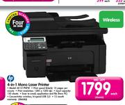 Hp 4-In-1 Mono Laser Printer-Each