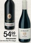 Simonsvlei Ja-Mocha Pinotage-750Ml