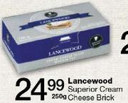 Lancewood Superior Cream Cheese Brick 250Gm