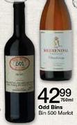 Odd Bins 500 Marlot-750Ml