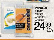 Parmalat Edam/Mature Cheddar Cheese 230Gm-Each