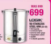 Logik 50Ltr Stainless Steel Urn(ZO-50)