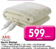 AEG Electric Blanket Queen(EBF400Q)
