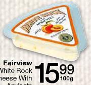 Fairview White Rock Cheese with Apricots-100gm